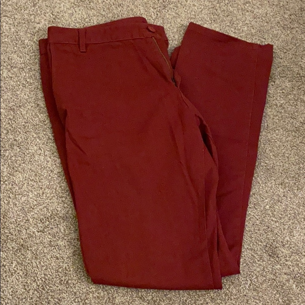 Burgundy Men’s Pants in size 33